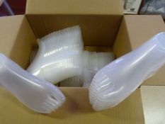 Box of Childrens Shoe Display Feet
