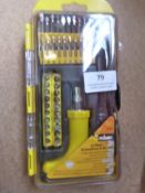 *Rolson Screwdriver & Bit Set