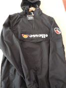 *Ellesse Black Mont Jacket (Logo wrong way up)