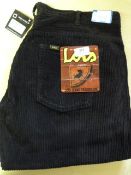 *Lois Black Cords Size: 40