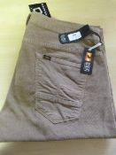 *Lois Dark Sand Trousers Size: 36
