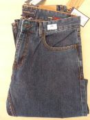 *Henri Lloyd Navy Blue Jeans Size: 34/34 (Damaged)