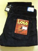 *Lois Black Cords Size: 34