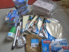 *Job Lot Including Table Covers, Microwave Contain