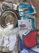 *5m Dog Lead, Two Bowls and a Quantity of Chews