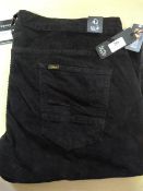 *Lois Corduroy Trousers (Black) Size: 42