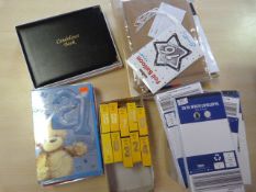 Condolence Book, Assorted Envelopes, Roman Labels