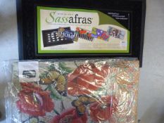 *Evergreen Sassafras Doormat and a Floral Dimensio