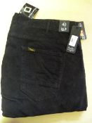 *Lois Corduroy Trousers (Black) Size: 40