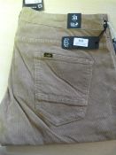 *Lois Dark Sand Trousers Size: 38
