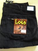 *Lois Black Cords Size: 40