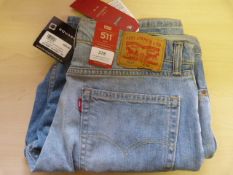 *Levi's 511 Slim Jeans Size: 32