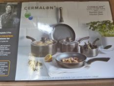 *Cermalon Five Piece Cookware Set