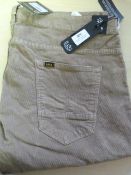 *Lois Dark Sand Trousers Size: 38