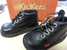 *Kickers Infant Boots (Black) Size: 23