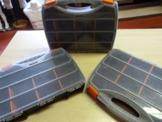 Three Tactix Storage Cases