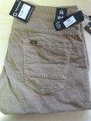 *Lois Dark Sand Trousers Size: 34