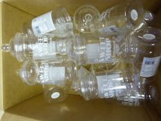 Box of Plastic Watermelon Slices Bonbon Jars