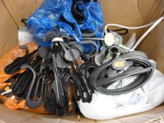 Box of Assorted Clothes Hangers