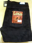 *Lois Black Cords Size: 33