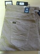 *Lois Dark Sand Trousers Size: 36