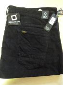 *Lois Corduroy Trousers (Black) Size: 42