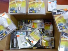 Box of Assorted LED Light Bulbs
