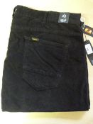 *Lois Corduroy Trousers (Black) Size: 40