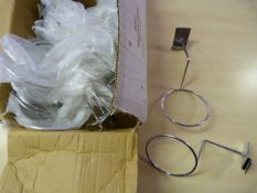 Box of Raised Football Display Hooks