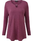 *Twenty Six Raspberry Pink Blouses by Grace Sizes: