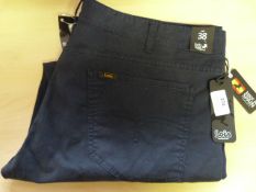 *Lois Blue Chinos Style Trousers Size: 38
