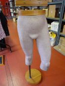 *Docker Male Trouser Display Mannequin on Wooden St