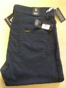 *Lois Blue Chino Style Trousers Size: 30