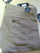 *Lois Dark Sand Trousers Size: 38