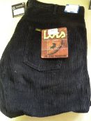 *Lois Black Cords Size: 40