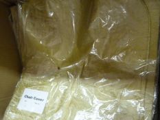 *70 Caramel Chair Covers