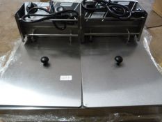 YB-20L Double Electric Deep Fat Fryer (New & Unuse