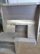 Stainless Steel Extractor Fan Canopy 95x80x45cm