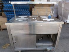 *Six Pan Bain Marie Hot Cupboard