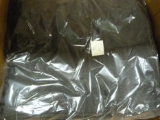 *40 Black Brocade Chair Covers