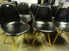 *Fifteen Retro Style Non-Stackable Plastic Seated C