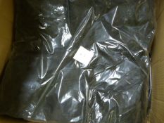 *40 Black Brocade Chair Covers