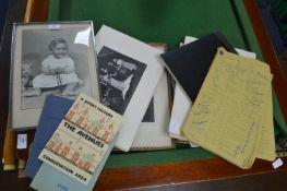 Ephemera Including This is Your Life Script