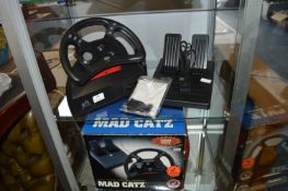 Nintendo 64 Mad Catz Steering Wheel (Boxed)