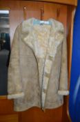 Vintage Size:18 Sheepskin Coat by Heatona