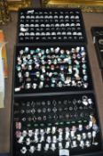 Three Trays of Costume Jewellery Rings