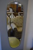 Bevelled Edge Retro Wall Mirror