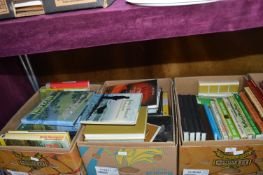 Three Boxes of Hardback Books