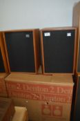 Pair of Wharfedale Denton Speaker (In Original Box