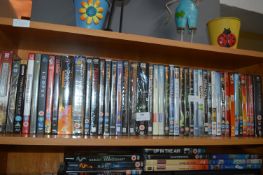 ~40 DVDs